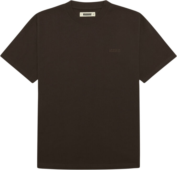 Woodbird WBBaine Base tee Brown