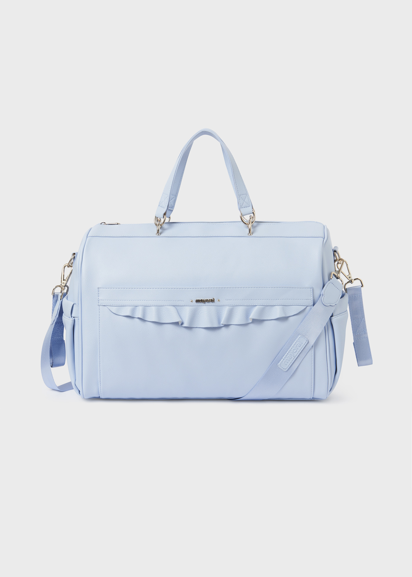 bolsa de bebê com babados