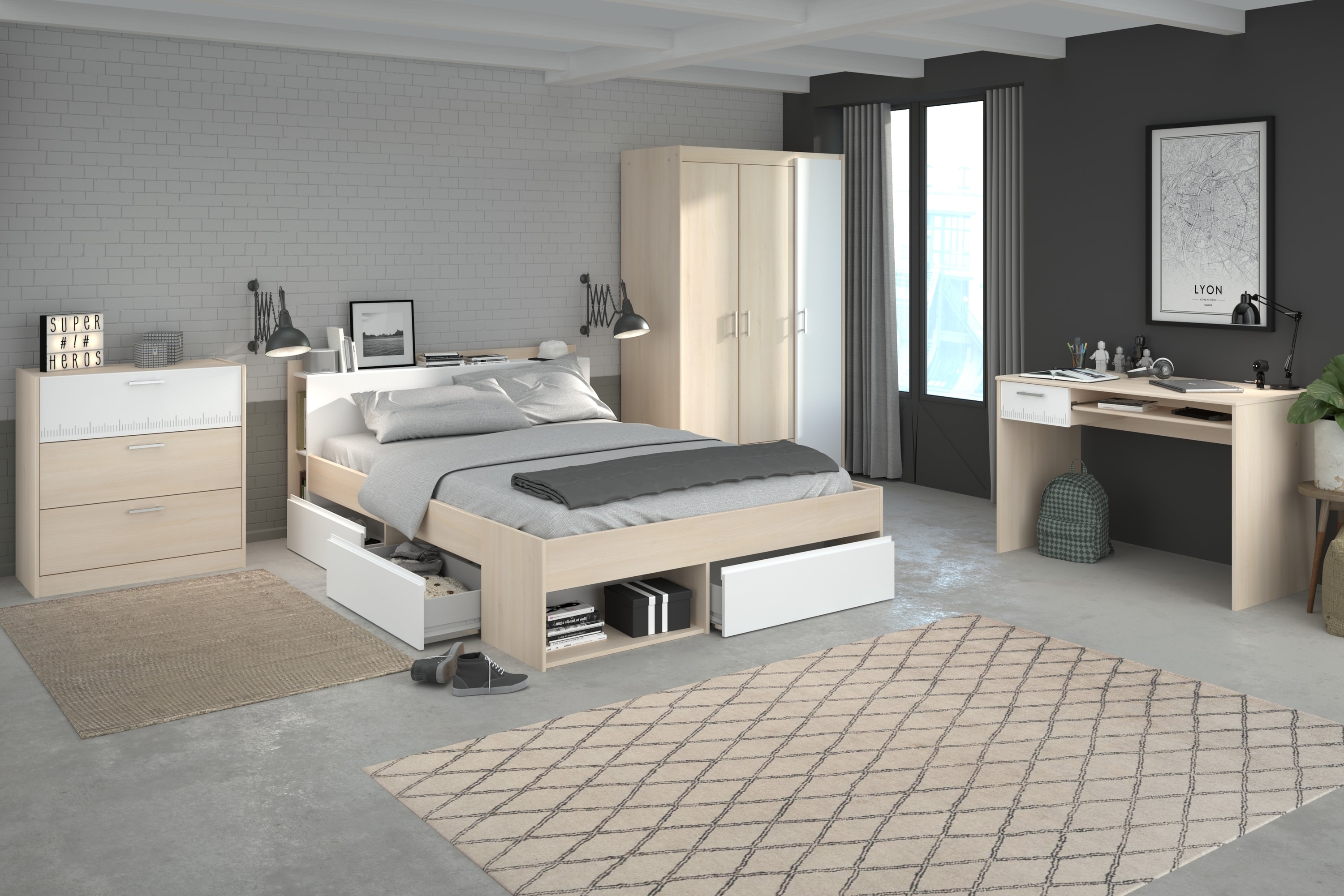 Parisot Jugendzimmer-Set 