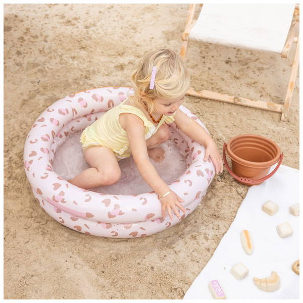 Swim EssentialsSwim Essentials   Baby Pool 60cm old pink leopard