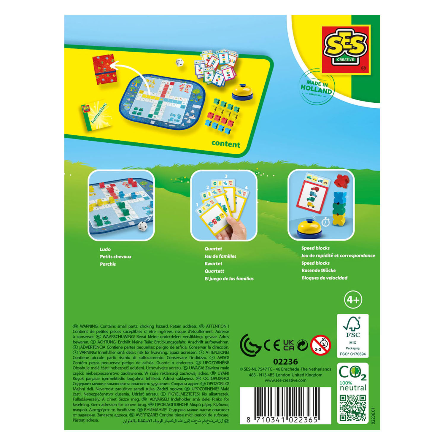 SES Wrap en Go Reisspellen, 3in1