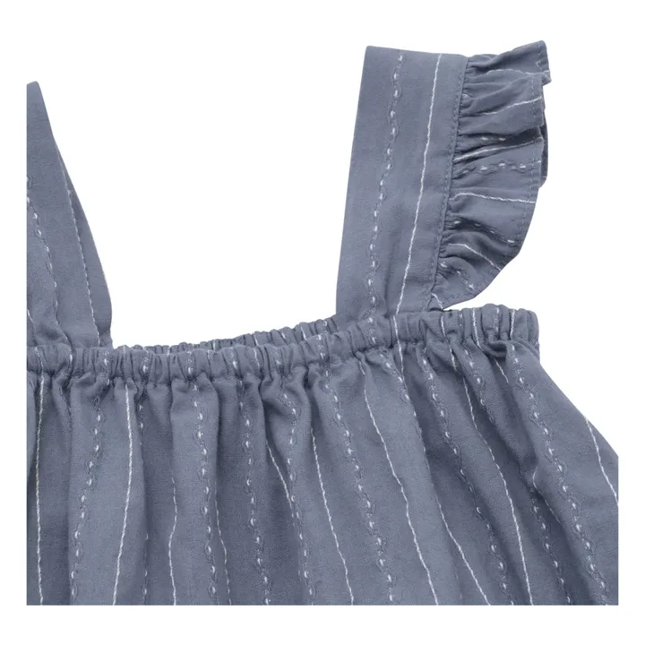 Louisiella Barboteuse Sans Manches Hansely | Bleu nuit