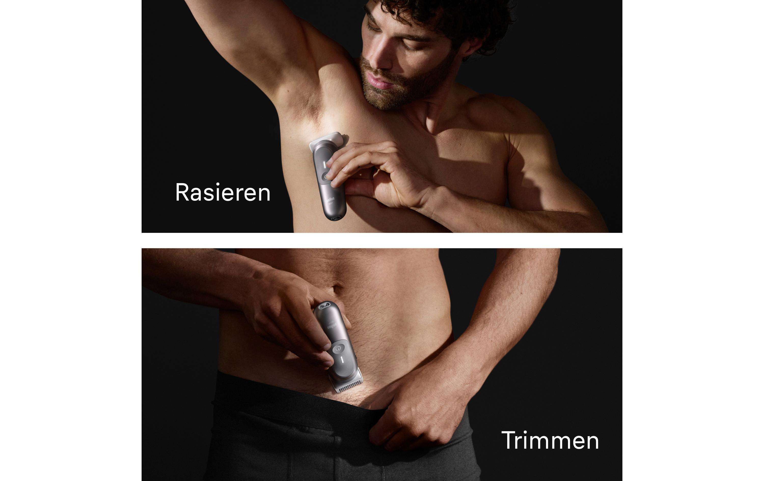 Körperrasierer Series 7 BodyGroomer BG7550Körperpflege- und Haarentfernungs-Gerät für Herren