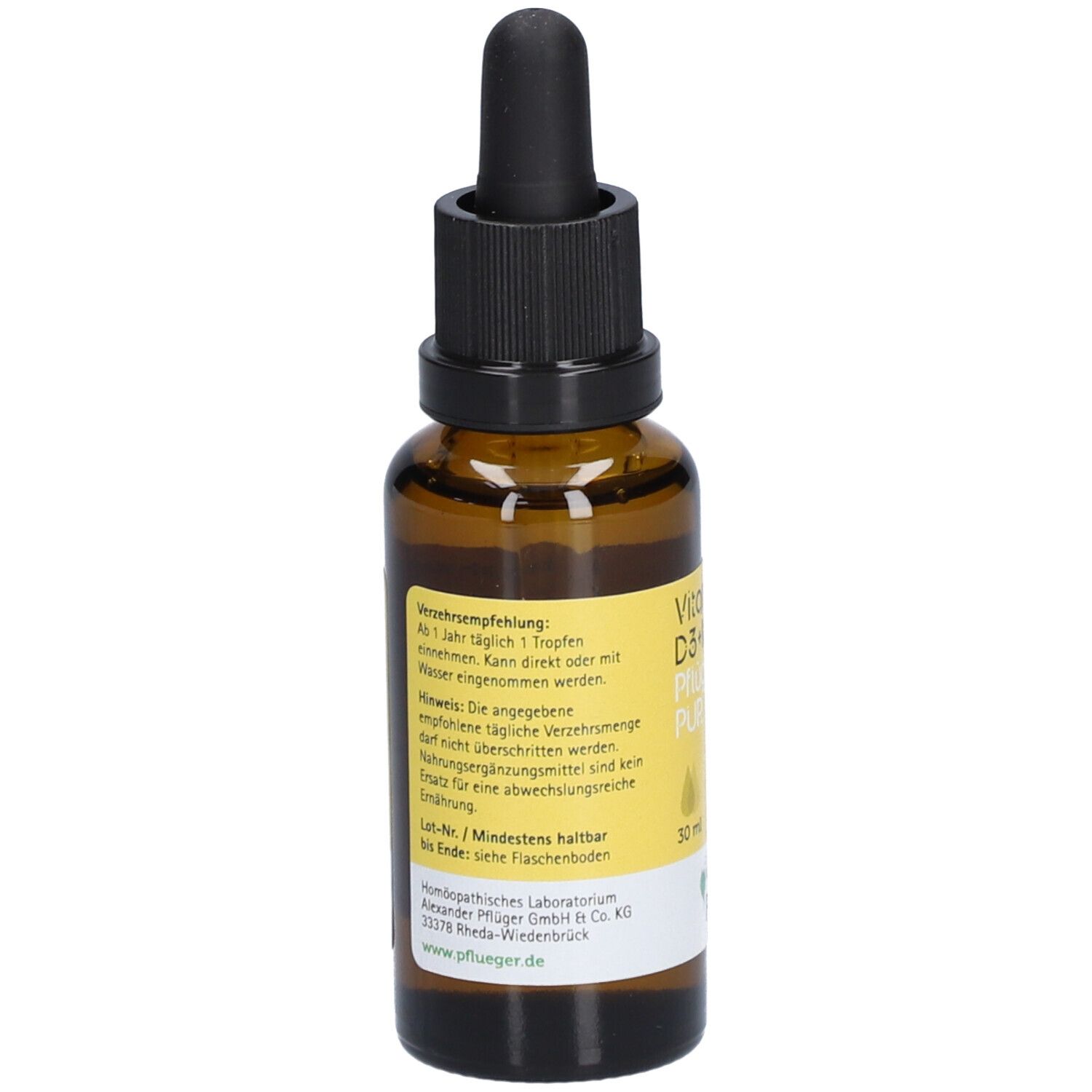 Vitamin D3+K2 Pflüger® PUR
