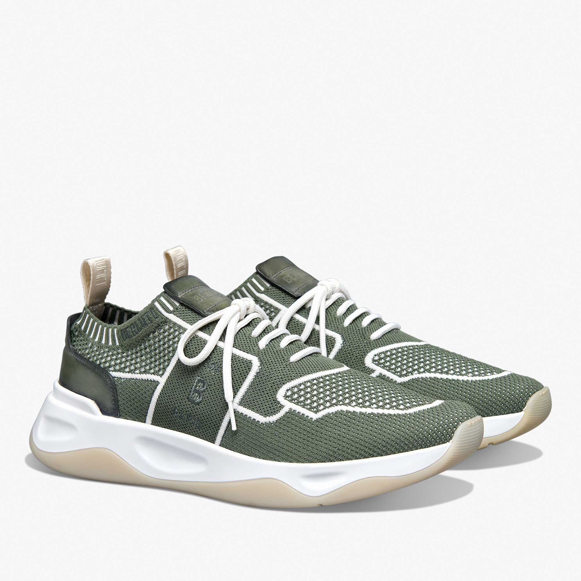 Sneaker Shadow En Maille Et Cuir