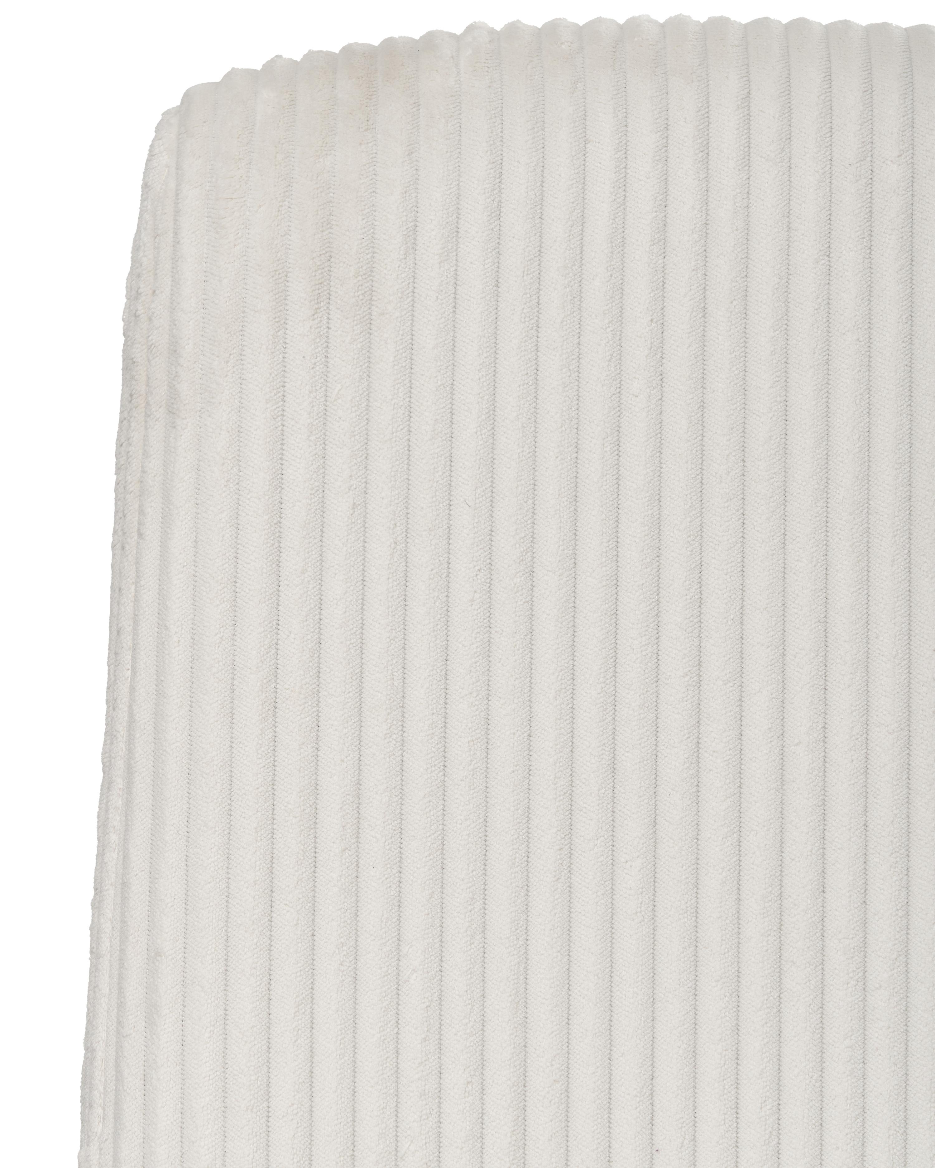 Bureaustoel GEDDES Corduroy Wit