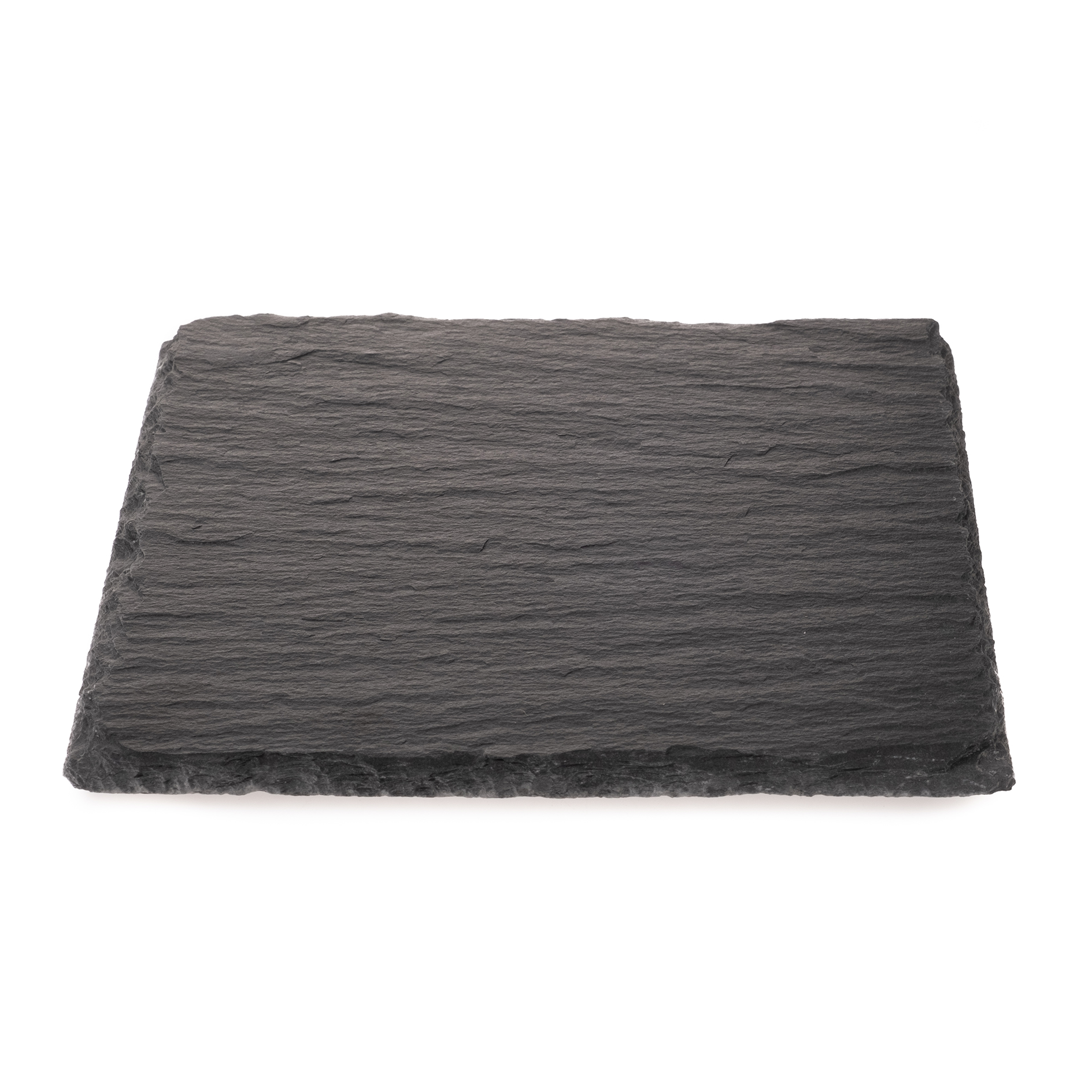 Schieferplatte - grau - 15x15 cm