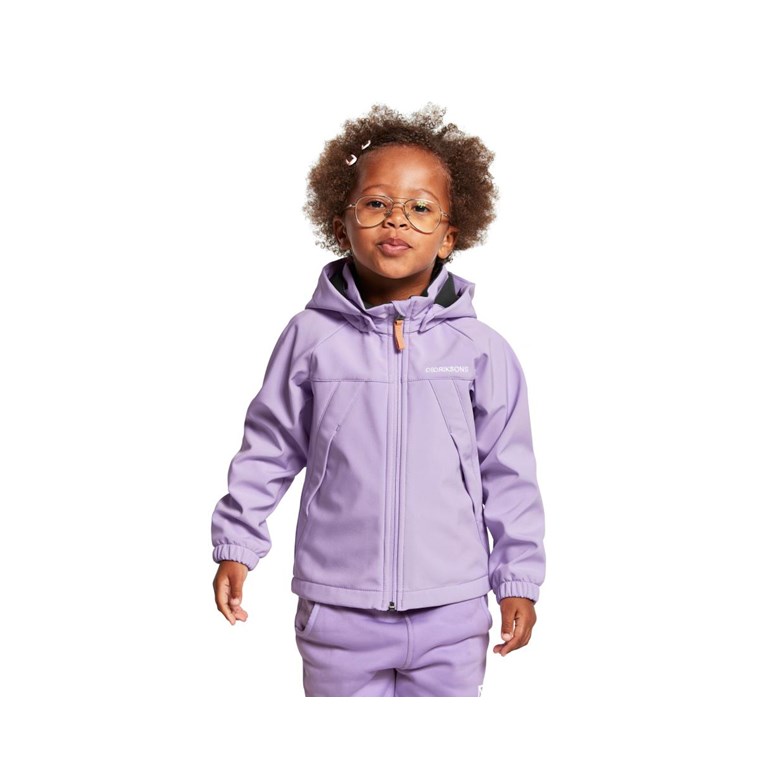 Didriksons Troel 2 Jacket Kids Digital Purple
