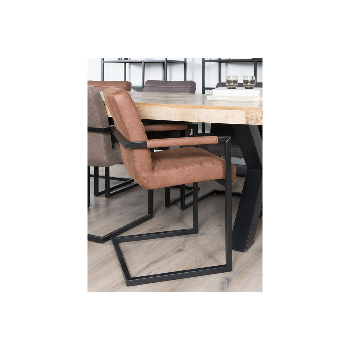 Eetkamerstoel Toronto Cognac