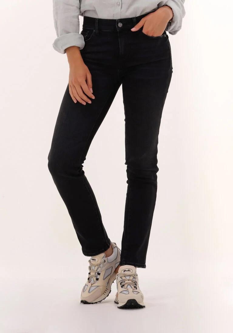 7 FOR ALL MANKIND zwarte 7 for all mankind slim fit jeans roxanne luxe vintage