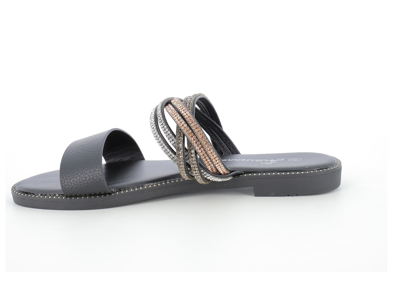 F brand-B871260 Synthétique Noir