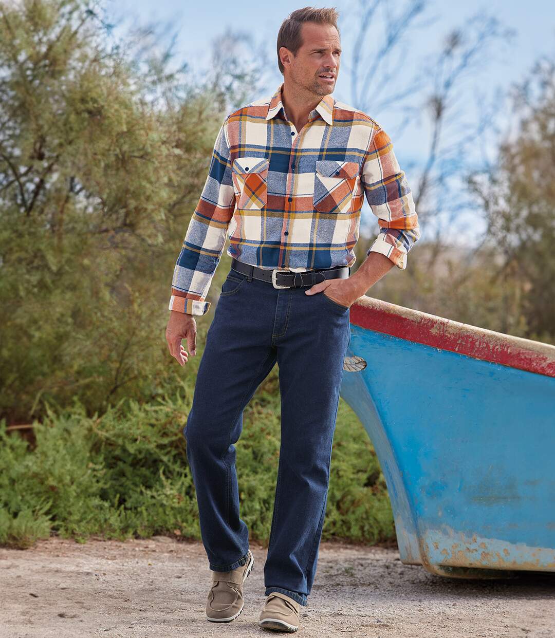 Chemise Flanelle Carreaux Country