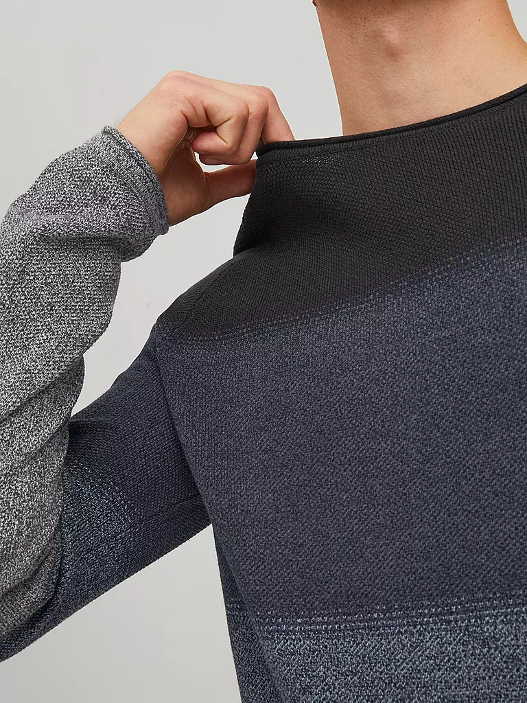 JACK & JONES Pullover  JJEHILL dunkelblau