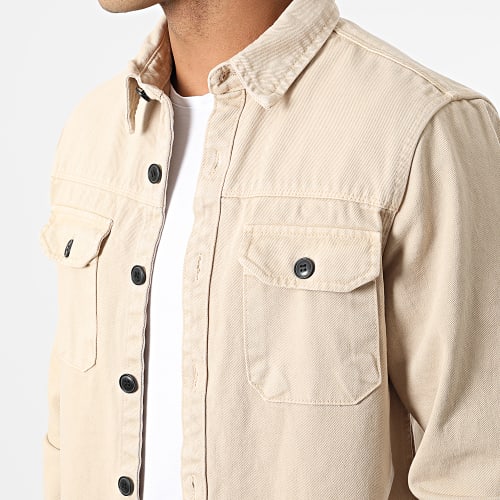 Surchemise En Jean 2110 Beige
