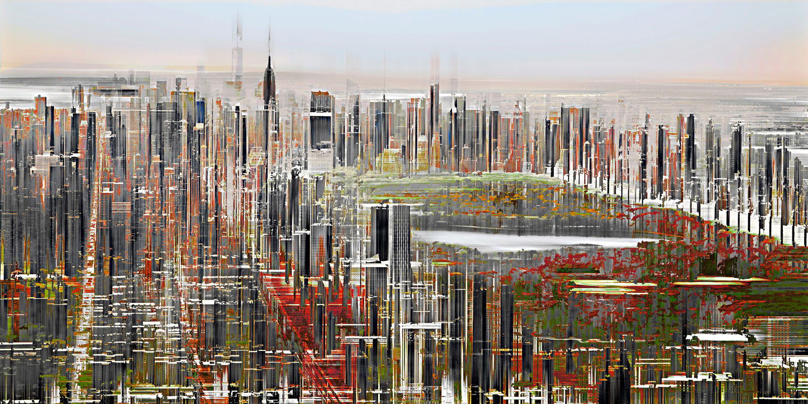 NY Projection LXX by Sabine Wild - Limited Edition. Edition of: 150. Signed.