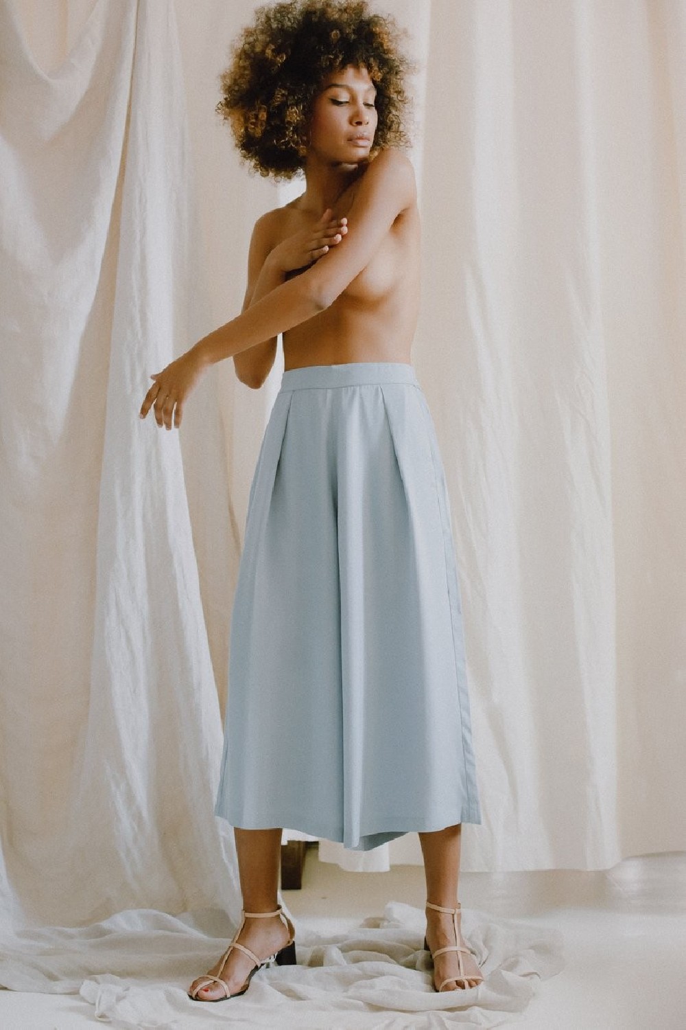 Cossac TESTARTIKEL: Hose Palazzo Trousers Rust