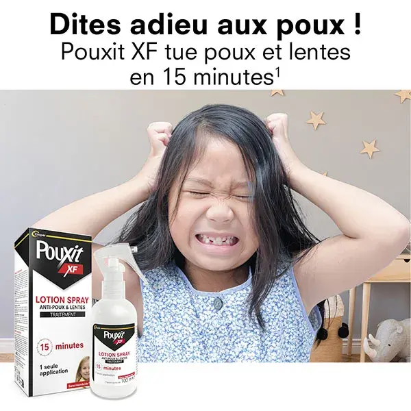 Pouxit XF Spray Antipiolhos e Lêndeas 100ml