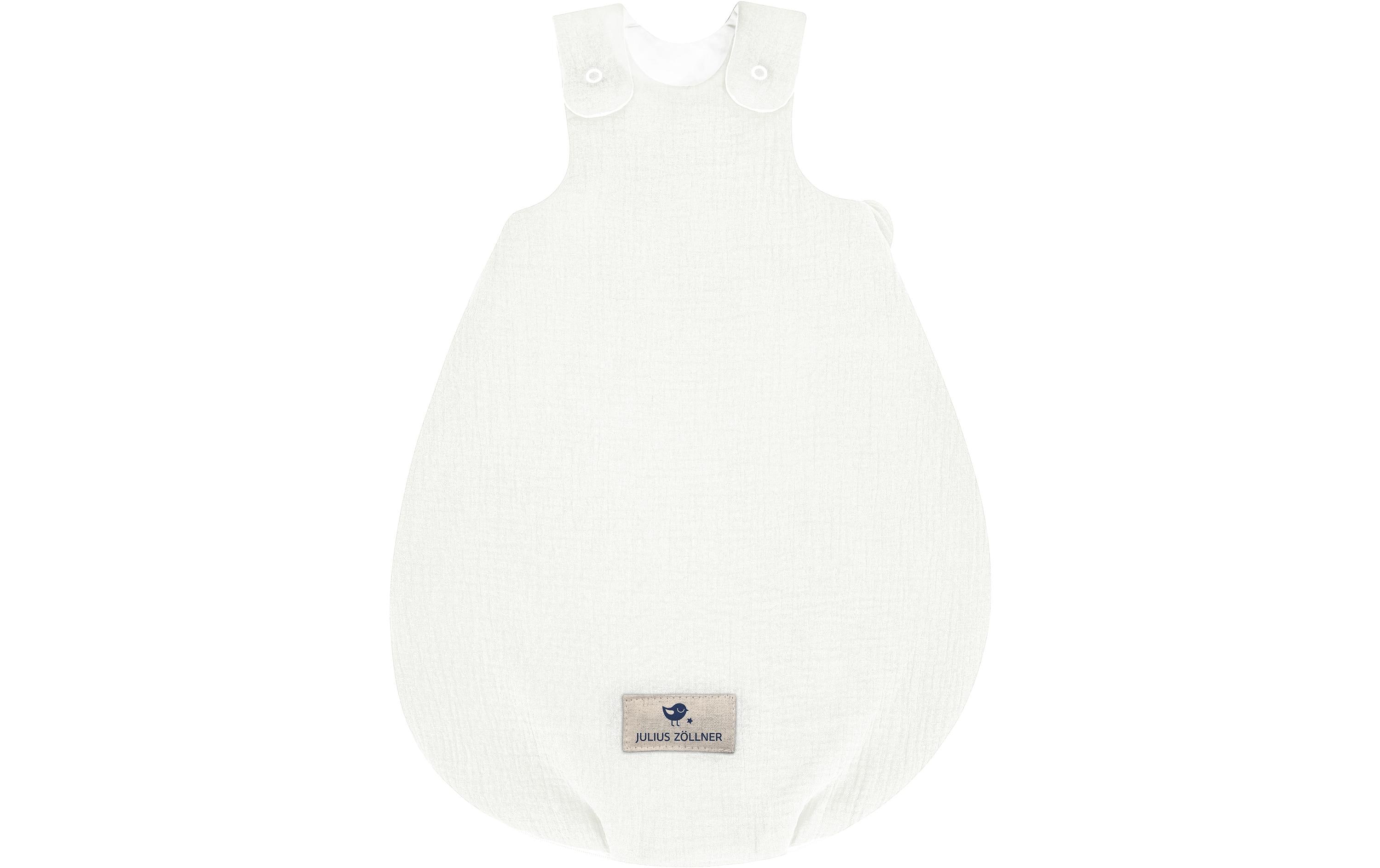 Baby-Ganzjahresschlafsack Musselin Ivory Gr. 56/62Baby-Ganzjahresschlafsack