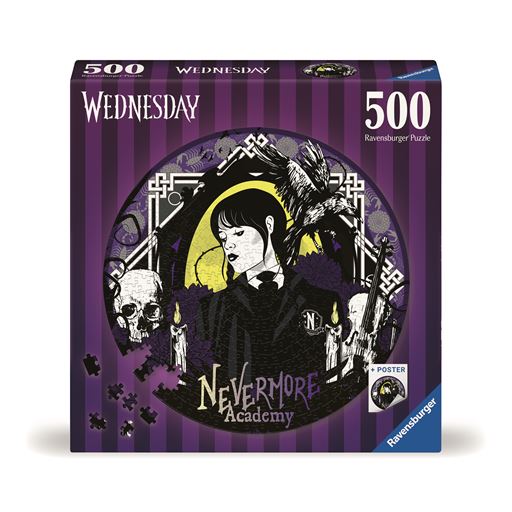 Ravensburger Wednesday Nevermore Puslespil