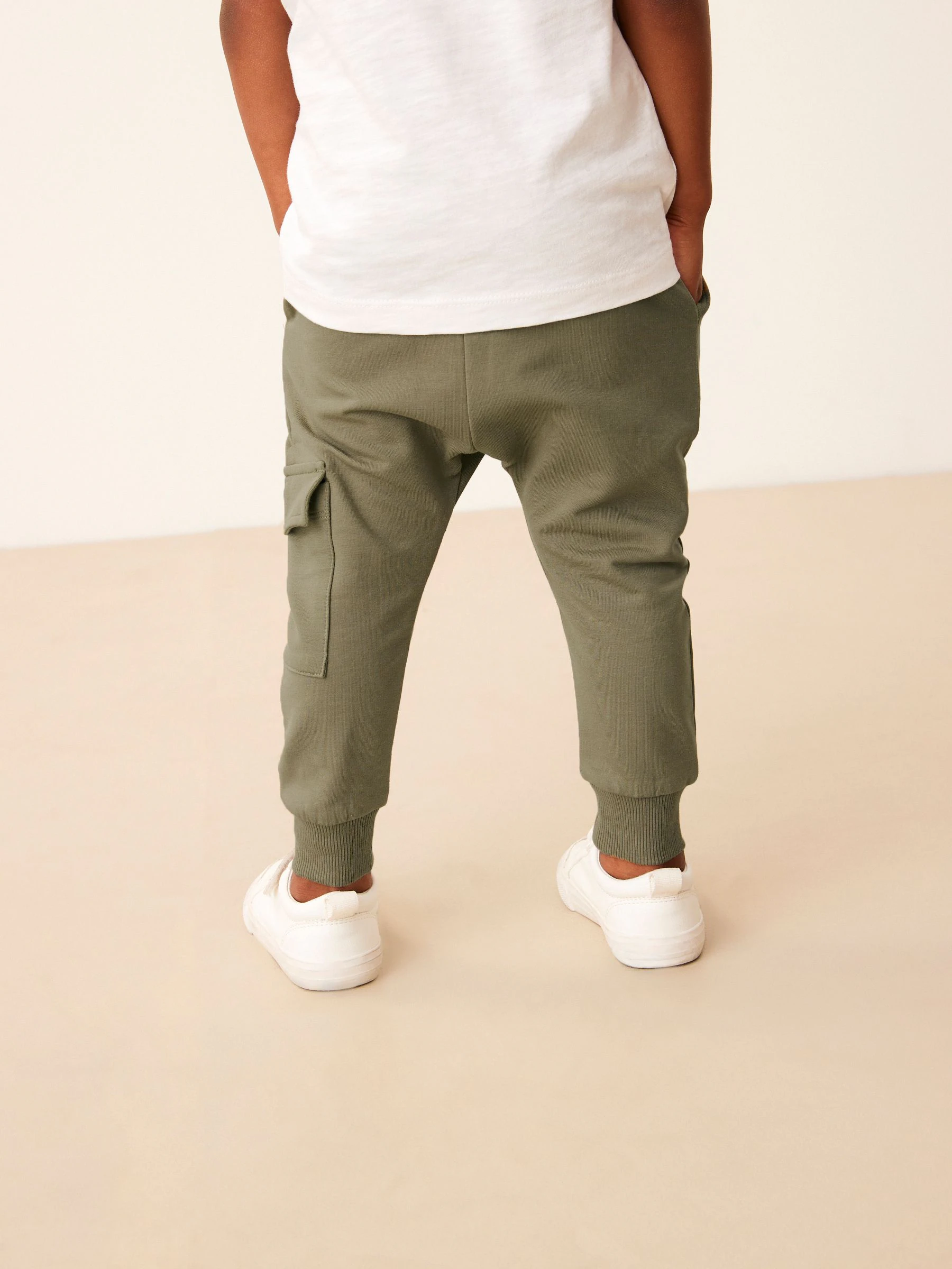 Groen - Skinny utility-joggingbroek (3mnd -7jr)