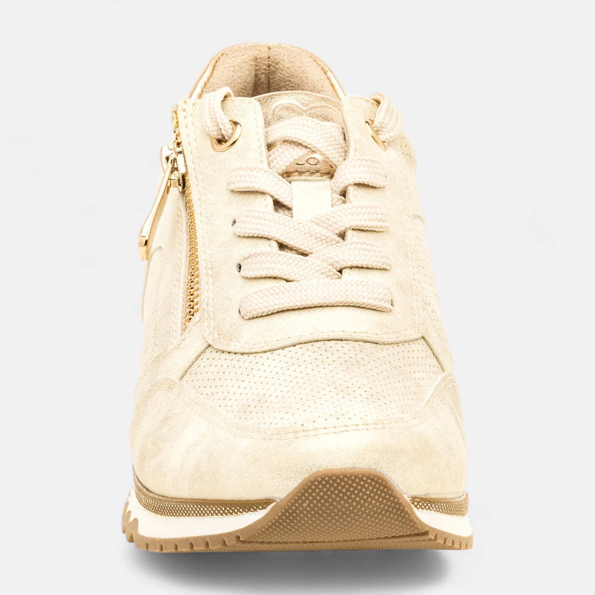 Baskets basses Femme or