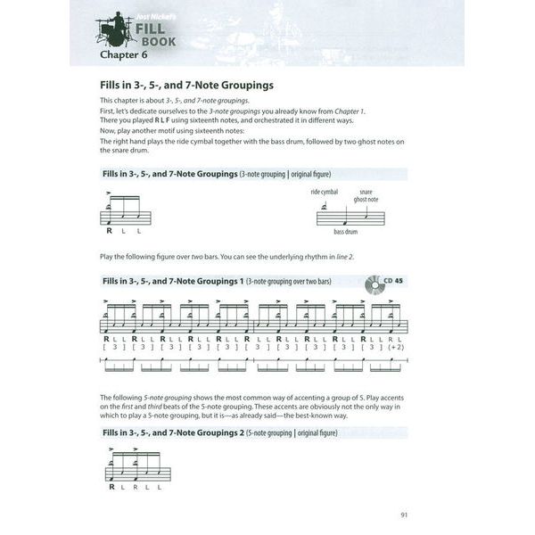 Alfred Music Publishing Jost Nickel's Fill Book Engl.