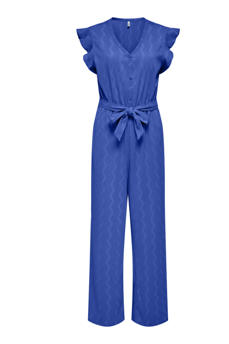 Only blauwe dames jumpsuit