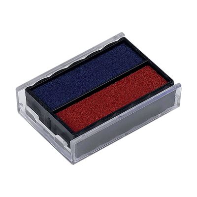Trodat - Recharge tampon Printy 6/4850 - bleu/rouge