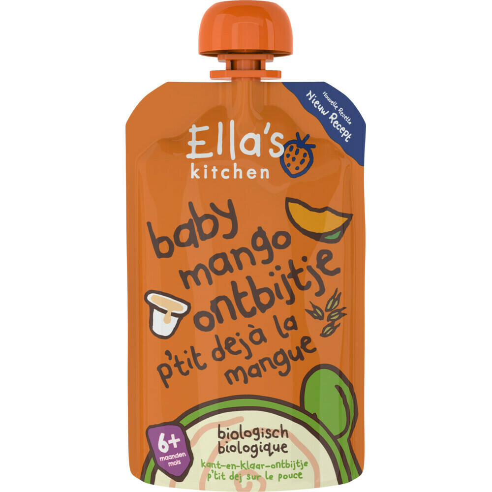 Ella's kitchen 12 Stuks Ontbijtjes en Yoghurtjes Pakket
