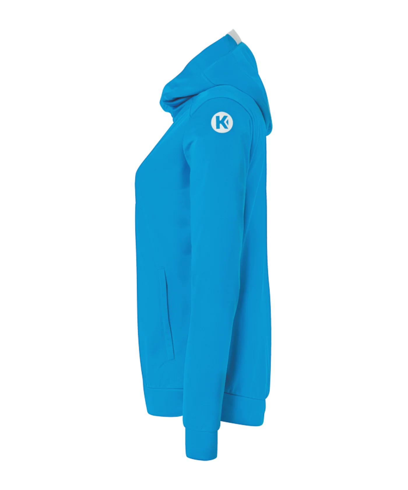 Kempa Player Kapuzenjacke Damen Hellblau Weiss F02