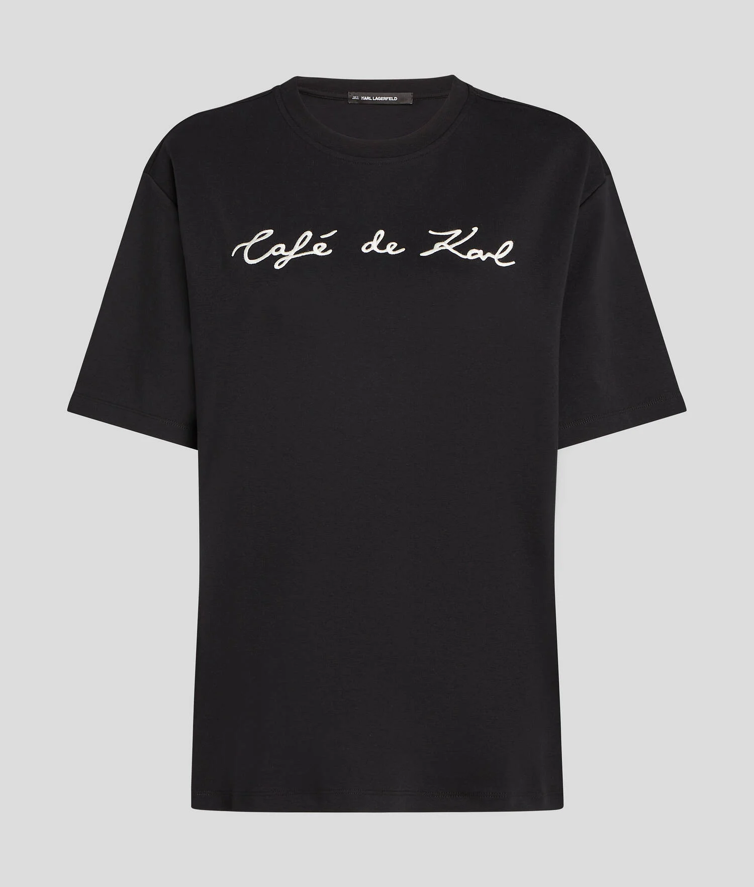 T-SHIRT OVERSIZE KL X JORGE PARRA - Noir