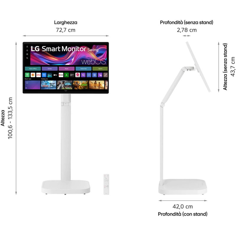 LG 32U889SA-W écran plat de PC 80 cm (31.5