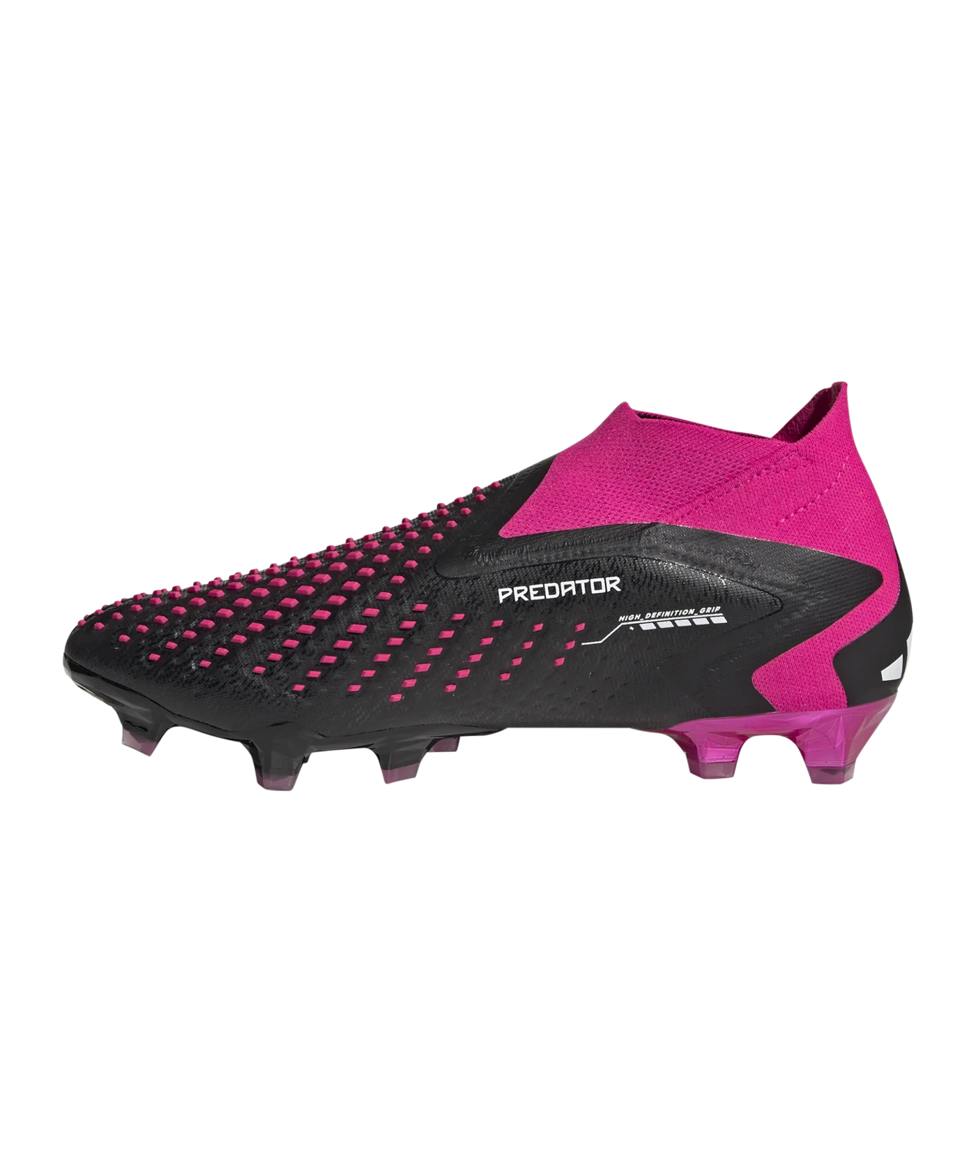 adidas Predator Accuracy+ FG Own Your Football Schwarz Weiss Pink