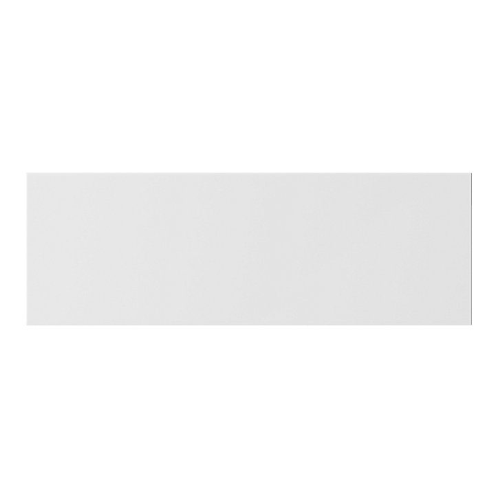Lot de 2 façades tiroir Stevia blanc brillant L. 100 cm x H. 34 cm Caraway Innovo GoodHome