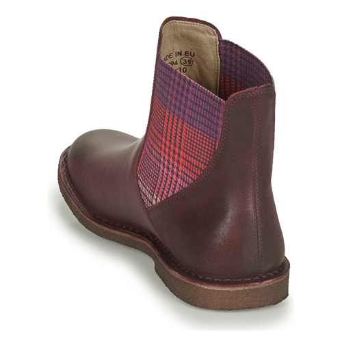Kickers - TINTO - Bordeaux foncé