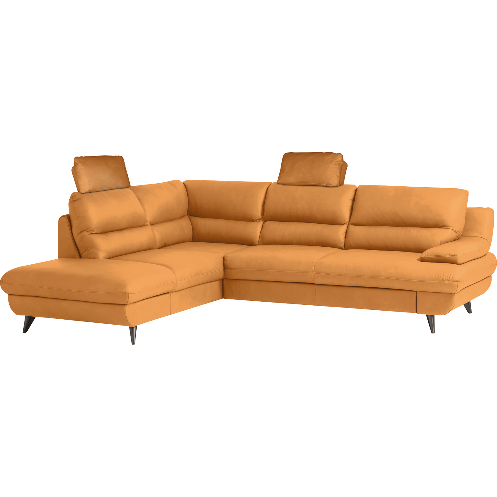 Ecksofa Pike Leder, Ottomane links fango
