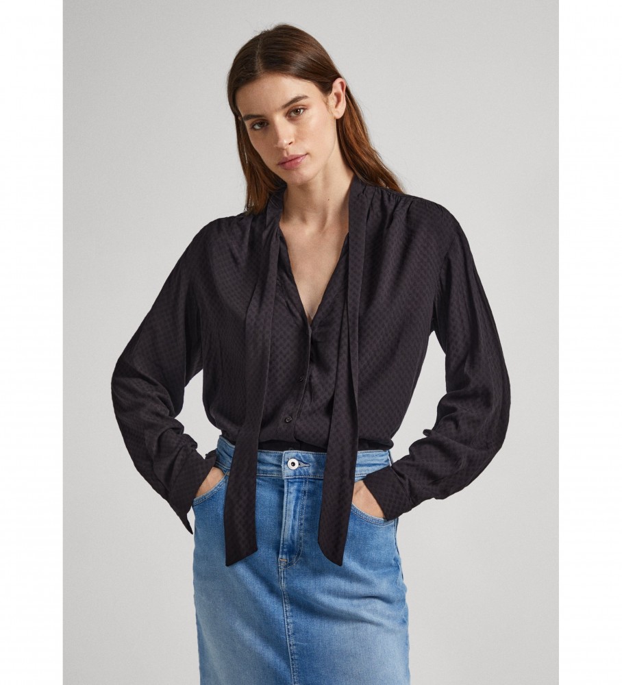 Blusa Jaycee da Pepe Jeans, preta