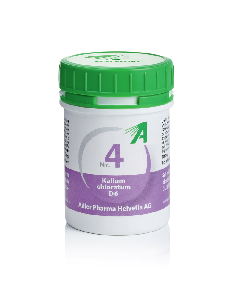 ADLER Nr4 Kalium chloratum Tabl 6 D 250 g
