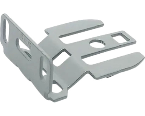 Universele montagebeugel, metalen as, 30 mm, grijs