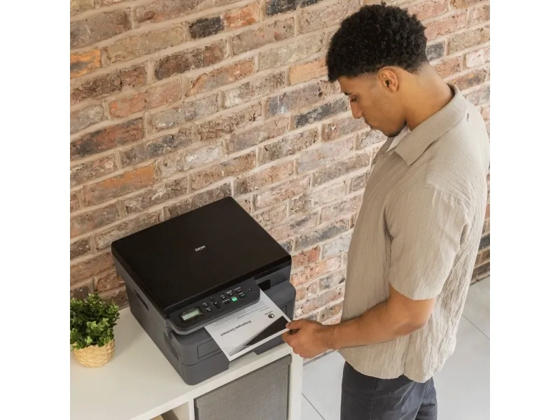 Brother DCP-L2627DWXL - Multifunktionsprinter - S/H - laser - Letter A (216 x 279 mm)/A4 (210 x 297 mm) (original) - A4 (medie) - op til 32 spm (kopiering) - op til 32 spm (udskriver) - 250 ark - USB 2.0, Wi-Fi(n)
