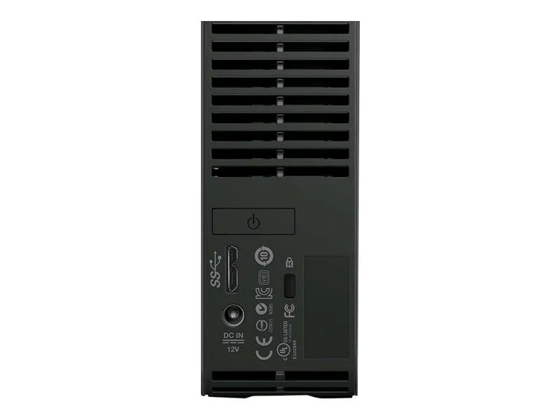 WD Elements Desktop WDBWLG0080HBK - Harddisk - 8 TB - ekstern (stationær) - USB 3.0