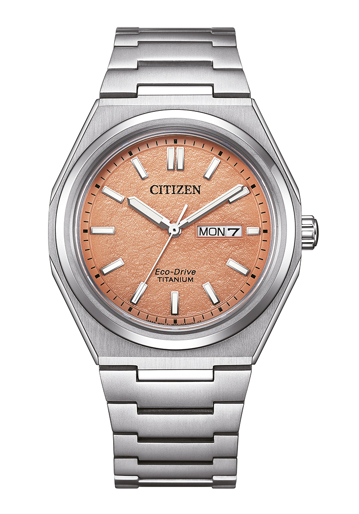 Citizen Eco Drive Super Titanium Day Date AW0130-85ZE