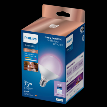Philips smart LED globe color E27 100W
