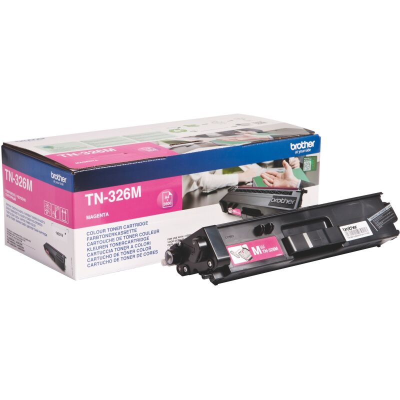 Toner brother TN326 couleurs séparées pour imprimante laser