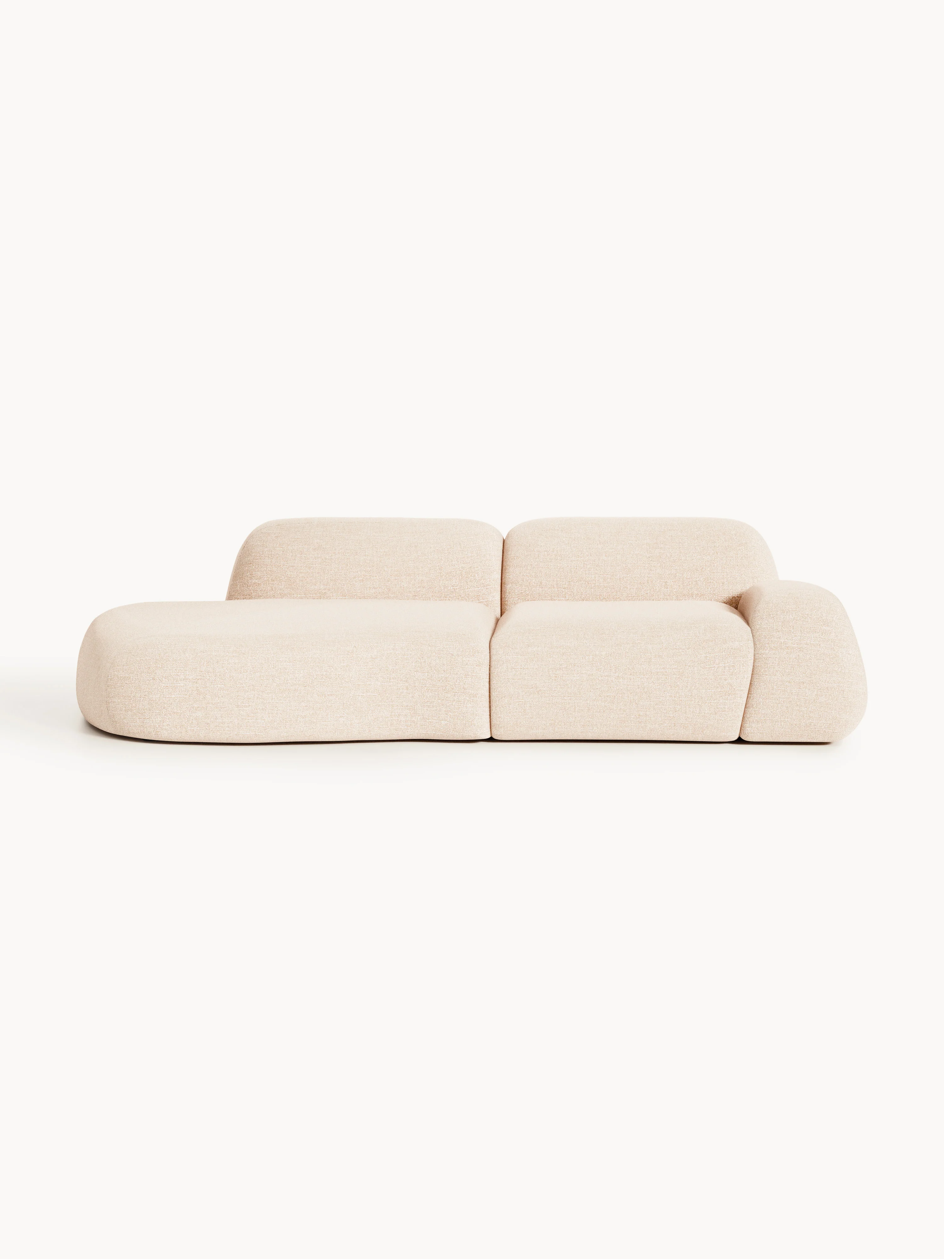 Modulaire bouclé chaise Wolke (3-zits)