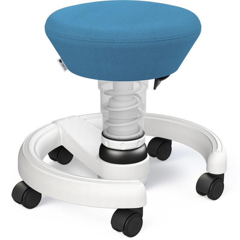 Aeris Swoppster Rollhocker für Kinder, blau