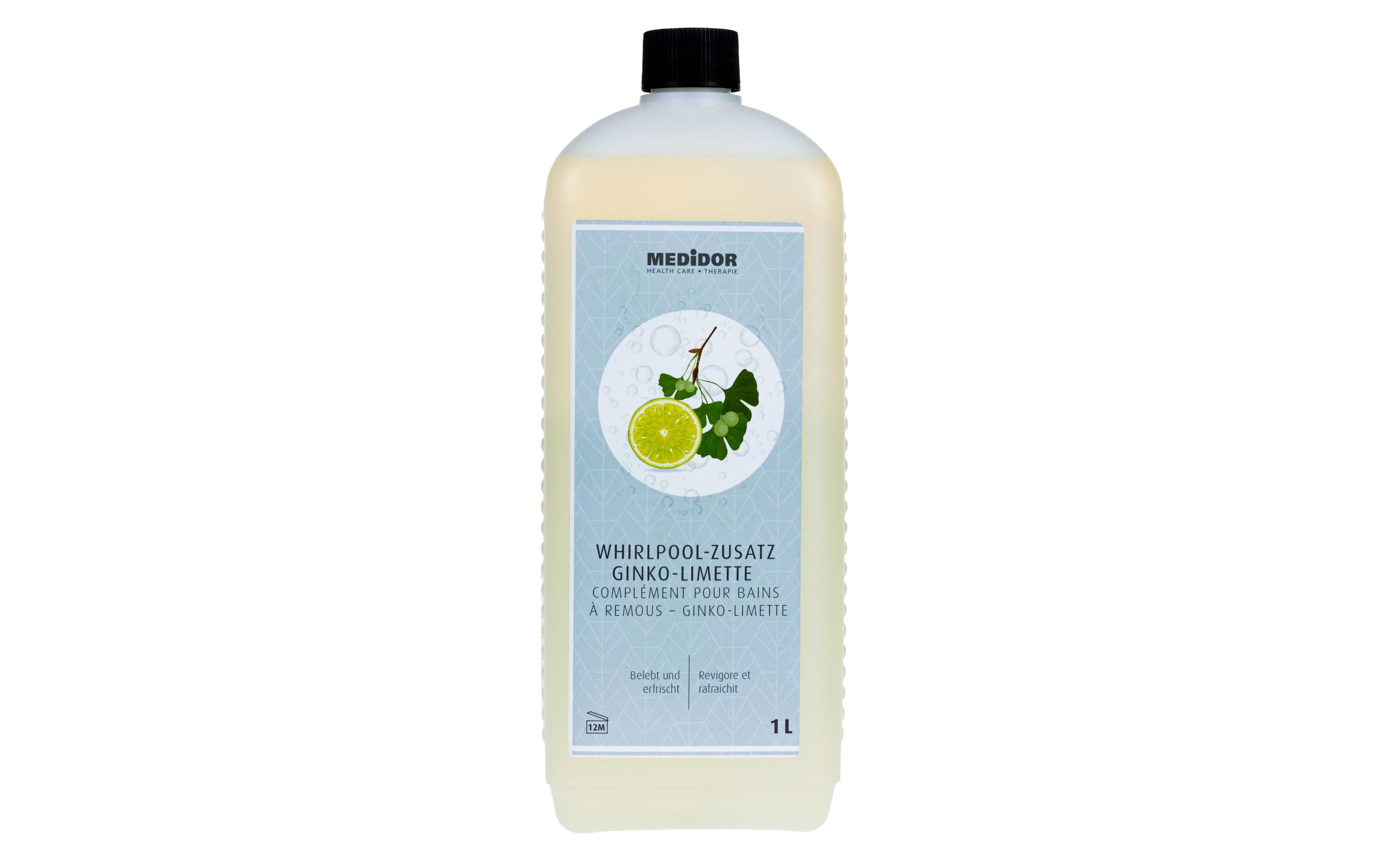 Whirlpool Zusatz Ginkgo-Limette 1 LiterSprudelbad Zusatz