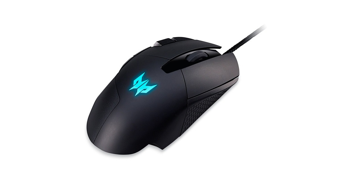 AcerPredator Cestus 315 gaming muis  (Zwart, 6500 dpi)