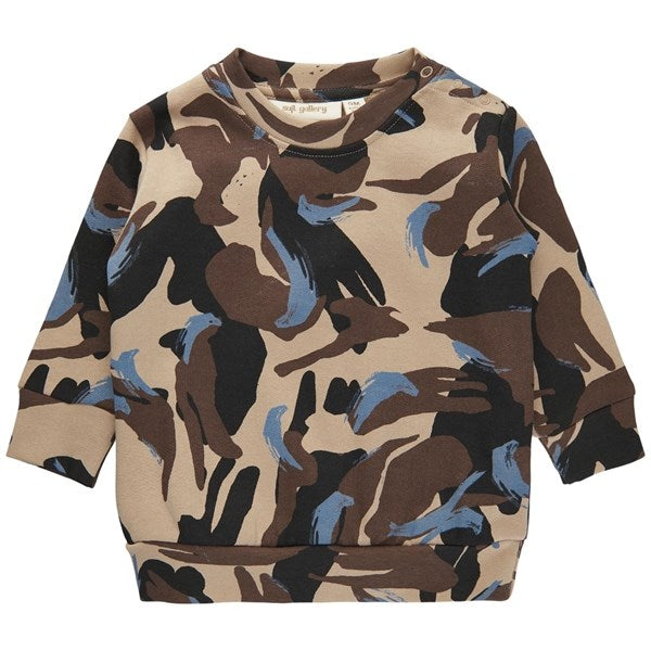 Buzz Shade Sweatshirt Cuban Sand - Soft Gallery → Luksusbaby.dk