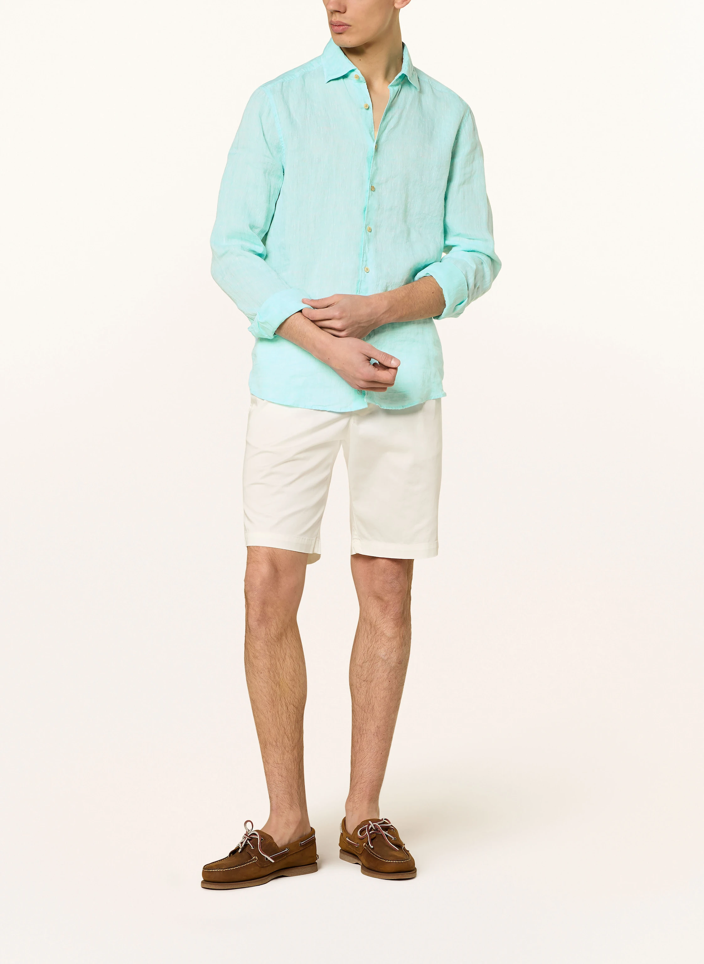 Stenströms Leinenhemd Slim Fit